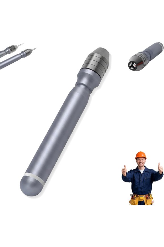 Tungsten Sharpener Holder, Welding Needle Grinding Clamp, Secure Clamping Tool—Max Diameter 6 mm for Argon Arc Welding Electrode Grinding & Resharpening (Length)