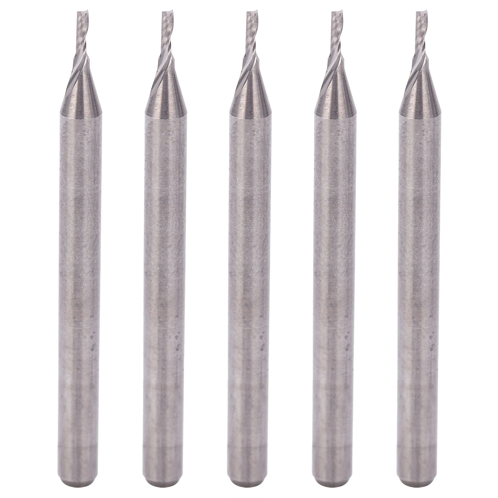 Tungsten Steel 3.175x1x3mm CNC Spiral Router Bit - High Precision ...