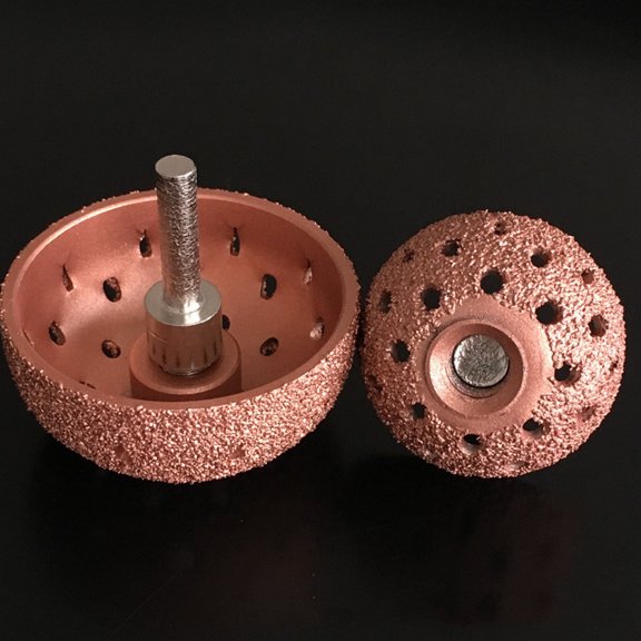 Tungsten Steel Tire Grinding Head for Pneumatic Tools 42mm and 55mm Coarse Grit