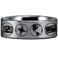 thumbnail image 1 of Tungsten Traveler's Ring 2, 1 of 7