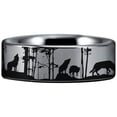 thumbnail image 1 of Tungsten Wolf Pack Ring, 1 of 7