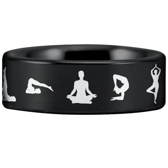 Tungsten Yoga Ring 2
