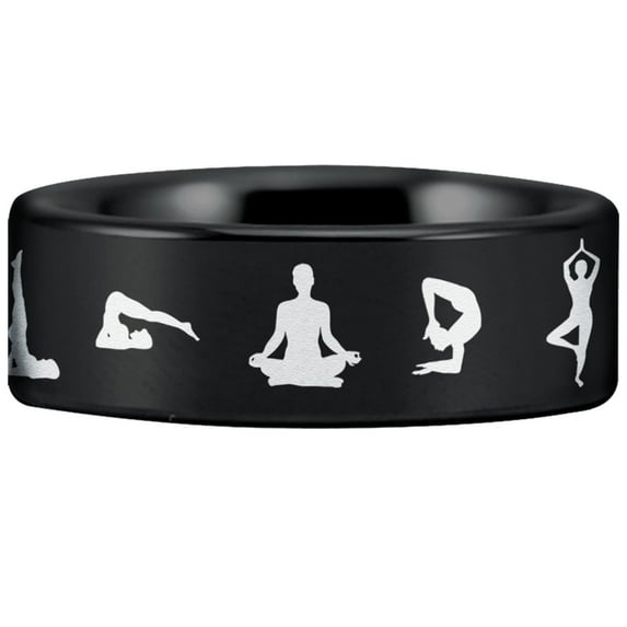 Tungsten Yoga Ring 2