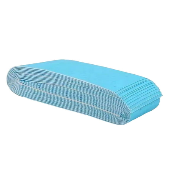 Tunhigl 10-Pack Range Hood Grease Absorbing Pads Non-Porous Oil Absorbent Liners for Kitchen Hoods Easy Install Reusable Splash-Resistant Drip Control Home Cooks & DIY Kitchens Blue