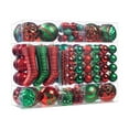 thumbnail image 1 of Tunhigl 150-Piece Electroplated Christmas Ornaments Set - Shiny Holiday Balls for Tree, Wreaths & Garlands - 2025 Festive Decor, 1 of 9