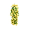 thumbnail image 1 of Tunhigl 2.62 Ft Artificial Lilies Garland Hanging - Realistic Silk Floral Vine - Faux Lily Flower Garland for Wedding, Party Table Runner, Home Decor Centerpiece & Event Decor Yellow, 1 of 6