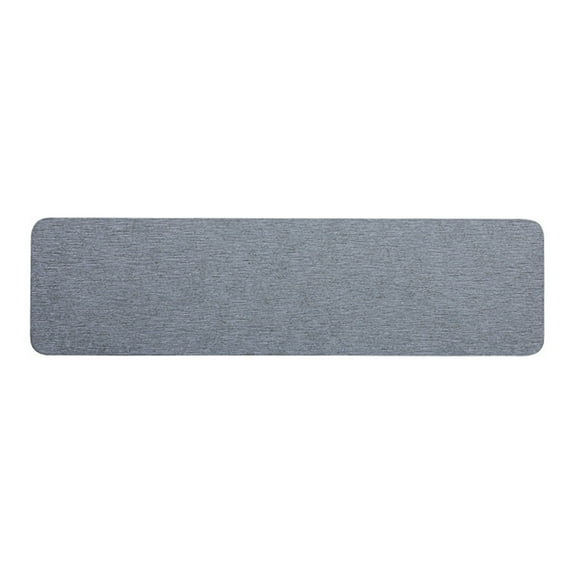 Tunhigl 2-Pack Diatomite Sink Tray Set - Quick-Drying Water Absorbing Stone Pad for Kitchen & Bathroom Countertops, Soap Holder, Dish Drying Mat Dark Gray