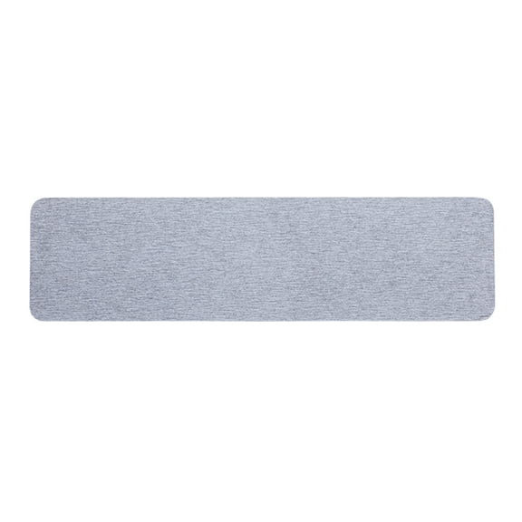 Tunhigl 2-Pack Diatomite Sink Tray Set - Quick-Drying Water Absorbing Stone Pad for Kitchen & Bathroom Countertops, Soap Holder, Dish Drying Mat Gray