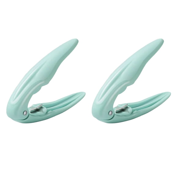 Tunhigl 2-Pack Ergonomic Chestnut Opener & Nut Cracker Scissors - Stainless Steel Household Peeler for Easy Walnut, Pecan, and Chestnut Shell Cutting Green