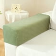 thumbnail image 1 of Tunhigl 2 Pc Elastic Sofa Arm Covers Set for Homes Machine Washable Stain Protection Durable Fabric Couch Armrest Covers Green, 1 of 6