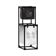 thumbnail image 1 of Tunhigl 2-Tier Laundry Basket Bathroom Storage Rack - Storage Organizer with Hamper for Clothes, Towels, Toiletries, and Linens - Space-Saving Bathroom Organizer Shelf Black, 1 of 6