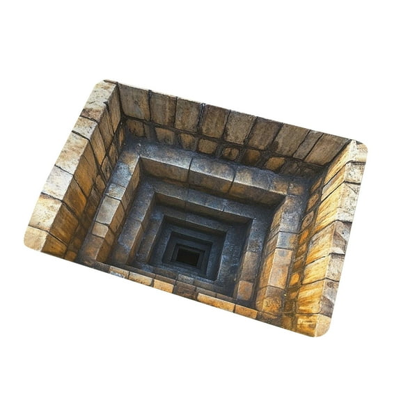 Tunhigl 2D Flat Non-Slip Diatom Mud Doormat - Easy to Clean, Washable Welcome Mat for Home Decor & Floor Protection