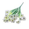 Tunhigl 3 Color Outdoor Artificial Flowers No Fading Plastic Flowers Suitable For Independence Day Memorial Day Party Event Decoration Suitable For Garden Porch Win