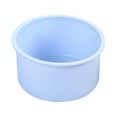 thumbnail image 1 of Tunhigl 4 Inch Round Cake Pan - Vibrant Candy Colors for DIY Baking, Fondant, Chocolate & More | Oven, Microwave, Dishwasher Safe Sky Blue, 1 of 3