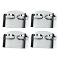 thumbnail image 1 of Tunhigl 4-Pack Stainless Steel Finger Guard for Cutting - Adjustable Knife Finger Protector for Safe Dicing & Slicing in Kitchen & Restaurants - Kitchen Gadget, 1 of 7