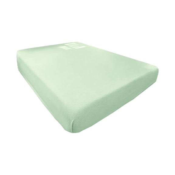 Tunhigl 47.2×78.74in Solid Polyester Fitted Sheet, Full All-Around Elastic Mattress Cover, Wrinkle Resistant Skin-Friendly All Season Bedding, Neutral Solid Color Bedroom Bed Linen