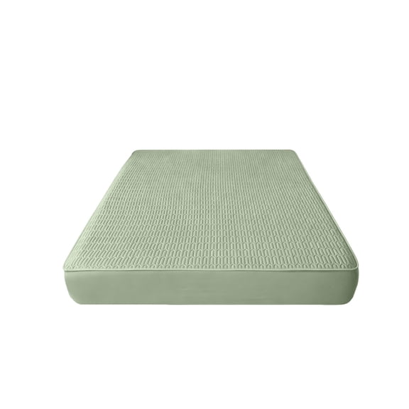 Tunhigl 59×78.74in Solid Nylon Spandex Cooling Fitted Sheet, 360° All-Round Elastic Silky Stretch Mattress Cover, Wrinkle Resistant, Matte Neutral Tones for All-Season Bedroom Bedding