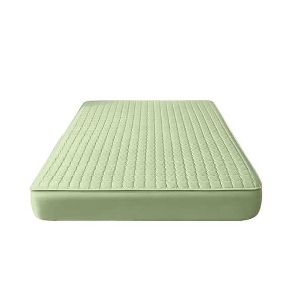Tunhigl 59×78.74in Solid Nylon Spandex Cooling Fitted Sheet, 360° All-Round Elastic Silky Stretch Mattress Cover, Wrinkle Resistant, Matte Neutral Tones for All-Season Bedroom Bedding