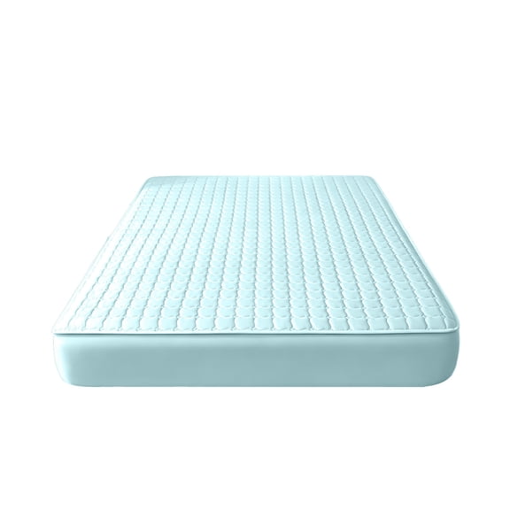 Tunhigl 59×78.74in Solid Nylon Spandex Cooling Fitted Sheet, 360° All-Round Elastic Silky Stretch Mattress Cover, Wrinkle Resistant, Matte Neutral Tones for All-Season Bedroom Bedding