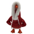 thumbnail image 1 of Tunhigl 7 Inch Mini Desktop Goose Statue Costume with Magnetic Key Holder Dressable Outfits Office Desk Decor Whimsical Conversation Starter Unique Gift for Holiday Party Christmas Halloween Red, 1 of 7
