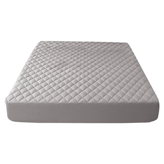 Tunhigl 78.74×78.74in Solid Polyester Fitted Sheet, Full All-Around Elastic Mattress Cover, Wrinkle Resistant Skin-Friendly All Season Bedding, Neutral Solid Color Bedroom Bed Linen