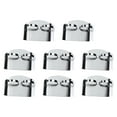 thumbnail image 1 of Tunhigl 8-Pack Stainless Steel Finger Guard for Cutting - Adjustable Knife Finger Protector for Safe Dicing & Slicing in Kitchen & Restaurants - Kitchen Gadget, 1 of 7