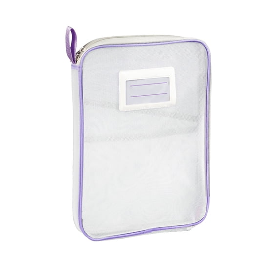 Tunhigl A4 File Folder, Multi-Layer Subject Organizer with Label Pocket for School, Homework & Office