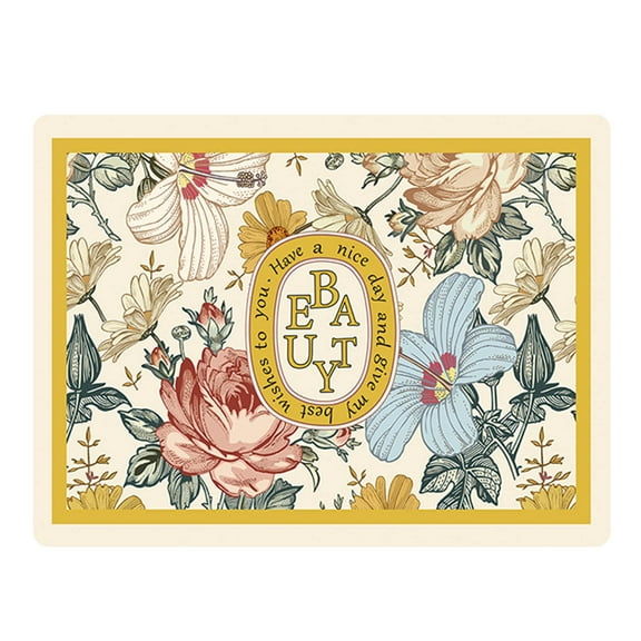 Tunhigl Absorbent Kitchen Draining Mat - Soft Countertop Drying Pad, Quick-Dry Dish Rack Mat, Heat-Resistant & Stain-Resistant for Dishes, Cups & Small Appliances