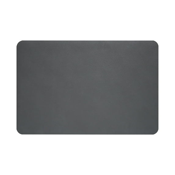 Tunhigl Absorbent Kitchen Drying Mat 12 x 16 Inches - Double-Sided Anti-Slip, Washable & Heat Resistant - Ideal for Sink, Bar Table, and Countertop Use Dark Gray