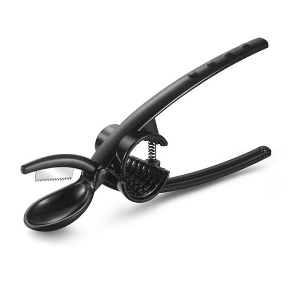 Tunhigl Alloy Walnut Nutcracker - Heavy Duty Nut Pliers for Walnuts, Hazelnuts, Pecans & More - Ergonomic Multi-Functional Nut Breaker Tool for Easy Shelling at Home Black