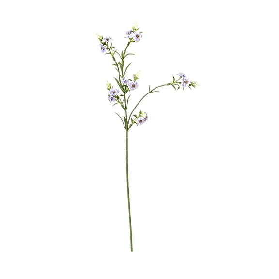 Tunhigl Artificial Spring Plum Blossom Floral Stem, Delicate Faux Bloom Branch for Vase Arrangements, Home & Wedding Decor, 5 Colors