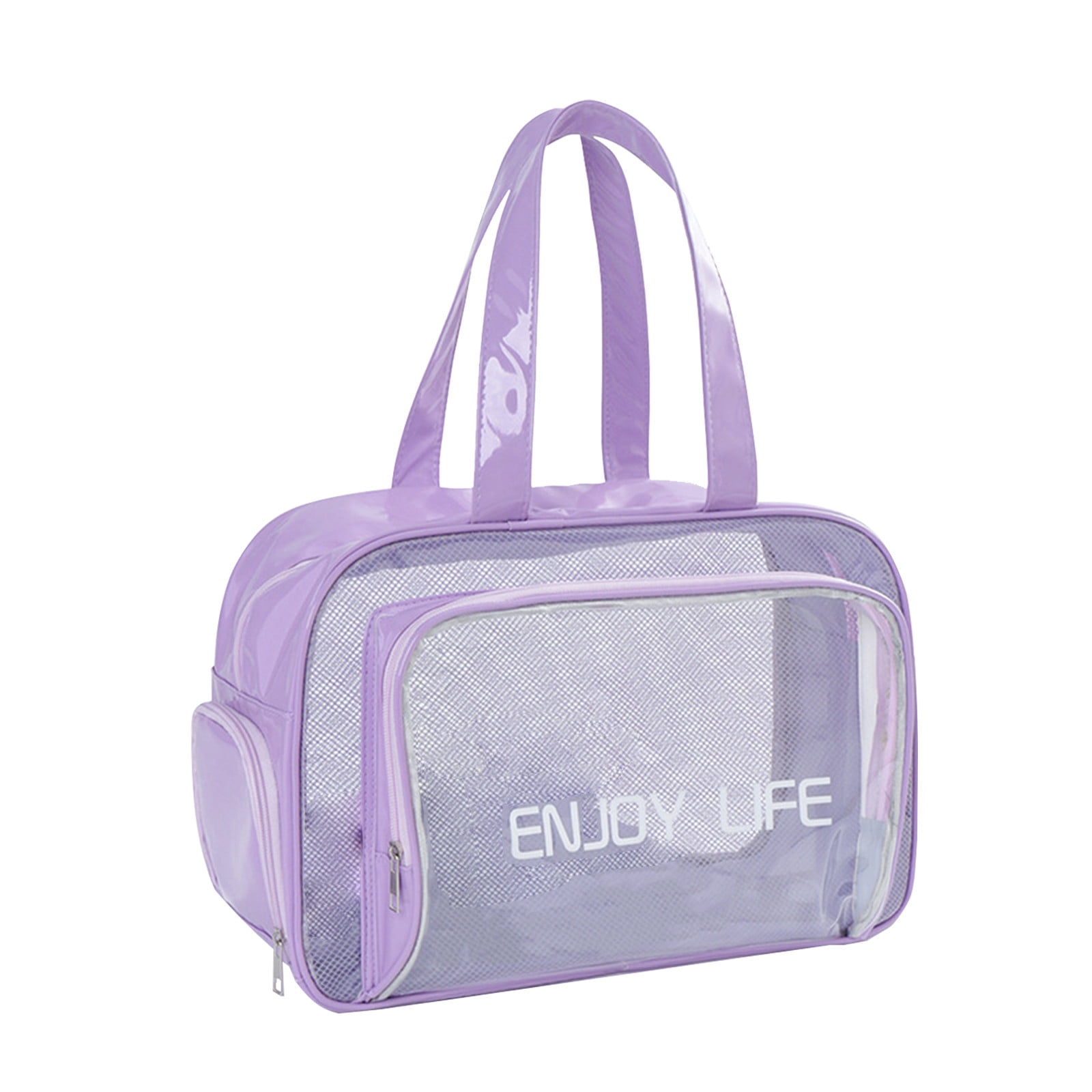 Tunhigl Beach Bags Sandproof Dry And Wet Separation Swimming Bag Mesh Beach Bag For Swim Pool Bag Beach Tote Bag Grocery Storage Net Bag