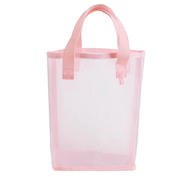 Tunhigl Beach Bags, Sandproof, Mesh Beach Bag For Swim Pool Bag Beach Tote Bag,Toy Tote Bag,Grocery Storage Net Bag