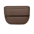 thumbnail image 1 of Tunhigl Car Seat Gap Storage Organizer Compact Leather Storage Solution for Small Items Universal Fit for All Vehicles Brown, 1 of 9