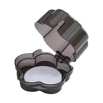 Tunhigl Childproof Gas Stove Knob Covers - Transparent Safety Lock for Toddlers & Pets, High-Temp Resistant Stove Button Protector for Kitchens Black