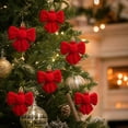 thumbnail image 1 of Tunhigl Christmas Ornament Balls, Red Hanging Tree Holiday Decor, 1 of 7