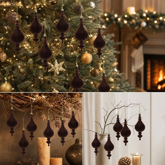 Tunhigl Christmas Tree Ornament, Hanging Holiday Decor
