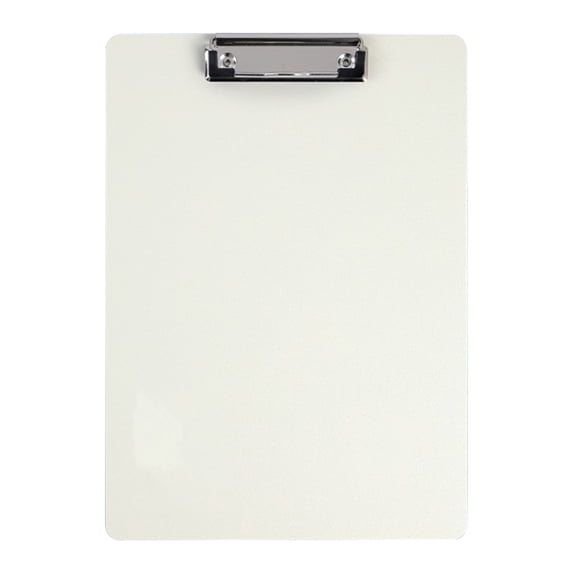 Tunhigl Clipboard with Storage Box for Students Writing Pad Durable Document Holder Secure Storage for Papers Office School Work White