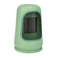 thumbnail image 1 of Tunhigl Compact Portable Space Heater for Home Office Winter Heating with Overheat Tip-Over Protection Fast 600W 1200W Heating Energy Efficient Safety Green, 1 of 6
