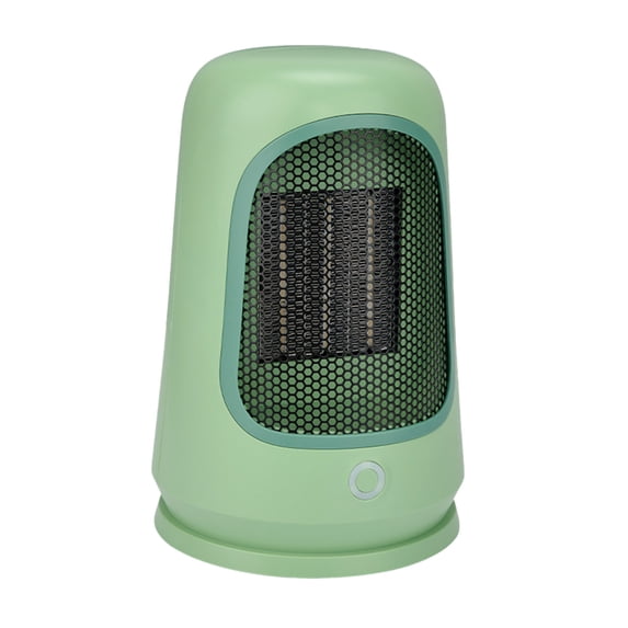 Tunhigl Compact Portable Space Heater for Home Office Winter Heating with Overheat Tip-Over Protection Fast 600W 1200W Heating Energy Efficient Safety Green