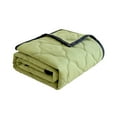 thumbnail image 1 of Tunhigl Cool Touch Ice Silk Summer Cooling Quilt, Breathable Lightweight Air Condition Blanket, Machine Washable, 59.06×78.74in Single Size for Bedroom Sofa Daily Rest, 1 of 4