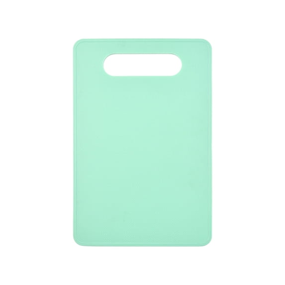 Tunhigl Double-Sided Cutting Board - Lightweight , Anti-Bacterial Non-Slip, Dishwasher Safe, Reversible for Meat & Veggies, Compact Kitchen Tool Mint Green