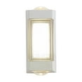 thumbnail image 1 of Tunhigl Durable Outdoor Wall Sconce with Warm Yellow Light, Waterproof Aluminum Alloy Exterior Light for Patio, Garden, and Home Decor White, 1 of 7