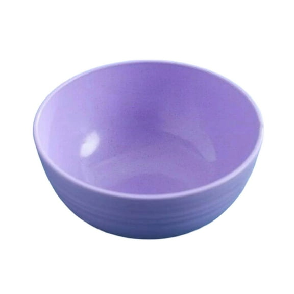 Tunhigl Eco-Friendly Straw Bowl - Stylish, Durable, and Versatile Soup, Cereal, and Noodle Bowl for Home, Work, or Gifting Purple