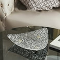 thumbnail image 1 of Tunhigl Elegant Glacier Pattern Serving Tray - Versatile Dry Fruit & Snack Display Platter for Coffee Table, Desserts, and Appetizers - Durable, Stackable, and Decorative Clear, 1 of 6