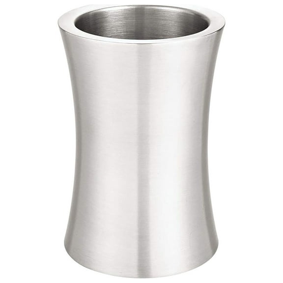 Tunhigl Elegant Stainless Steel Wine Chiller Bucket - Insulated Champagne & White Wine Cooler for 750ml Bottles - Keep Your Wine Perfectly Chilled for Hours White