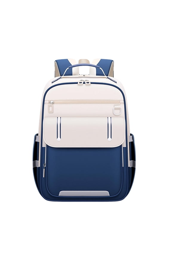 Ergonomic Backpack, Large Capacity Breathable Nylon Daypack with Back Support for Daily Use