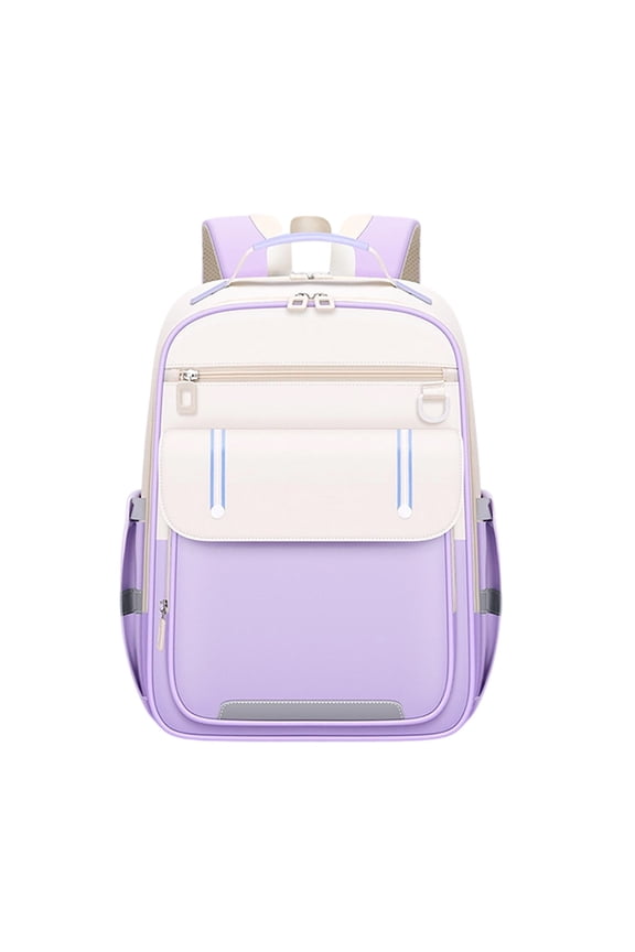 Ergonomic Backpack, Large Capacity Breathable Nylon Daypack with Back Support for Daily Use