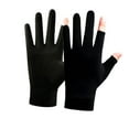 thumbnail image 1 of Tunhigl Fishing Gloves for Men & Women - Sun Protection, Non-Slip Grip, Touchscreen Compatible for Hiking, Kayaking, Biking & Rowing Black, 1 of 6