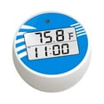 thumbnail image 1 of Tunhigl Floating Ice Bath Thermograph & Timer - Digital LCD Cold Plunge Pool Thermometer with IP66 Waterproof Design for Swimming Pools, Bathtubs, and Spas Blue, 1 of 7